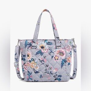 Vera Bradley Multi-Strap Shoulder Bag in Parisian Bouquet Performance Twill